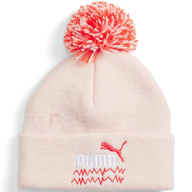 ДЕТСКА ЗИМНА ШАПКА PUMA MIXMATCH POM POM BEANIE PINK
