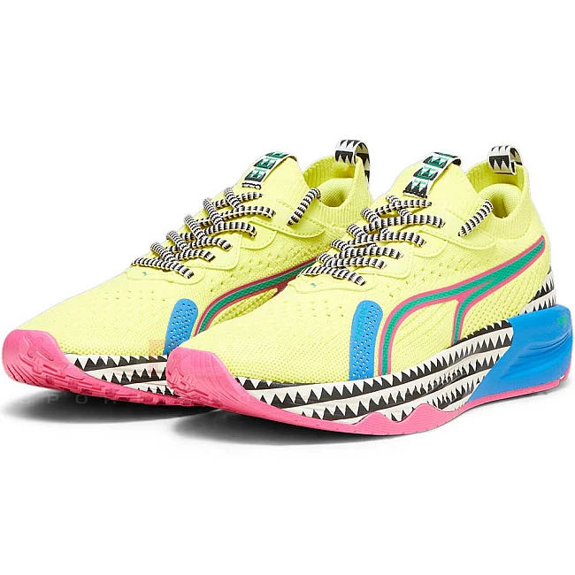 ДАМСКИ МАРАТОНКИ PUMA PWR XX NITRO LUXE LEMLEM YELLOW/BLUE