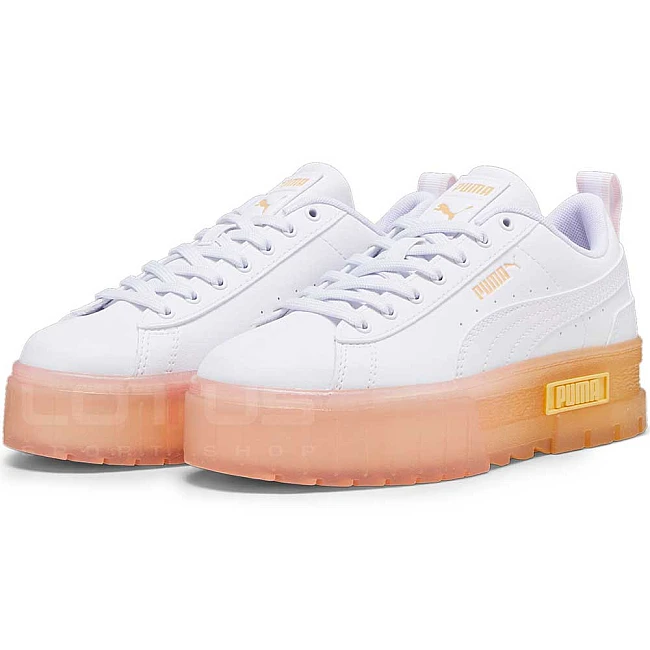 ДАМСКИ ОБУВКИ PUMA MAYZE BEACH DAYS WHITE/PINK