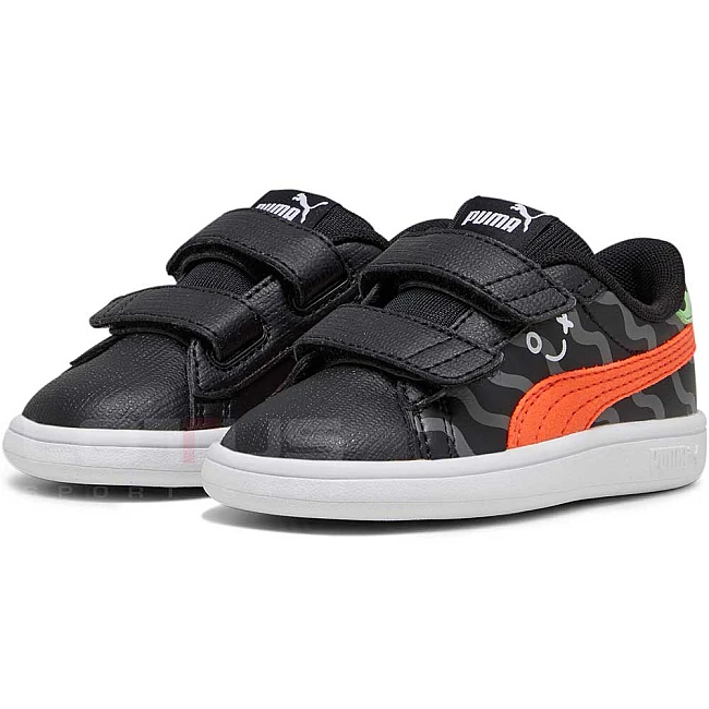 ДЕТСКИ ОБУВКИ PUMA SMASH 3.0 L MIX MTCH V INF BLACK