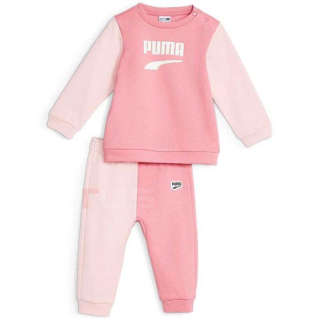 БЕБЕШКИ СПОРТЕН ЕКИП ЗА МОМИЧЕ PUMA MINICATS DOWNTOWN SET PEACH SMOOTHIE