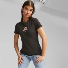 ДАМСКА ТЕНИСКА PUMA SWXP PUMA WORLDWIDE GRAPHIC TEE BLACK