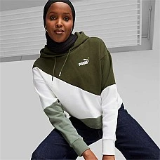 ДАМСКИ СУИТШЪРТ PUMA POWER CAT HOODIE FL EUCALYPTUS