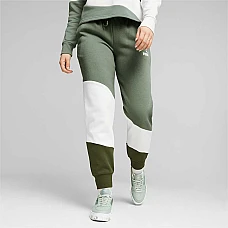 ДАМСКО ДОЛНИЩЕ PUMA POWER CAT PANTS FL EUCALYPTUS