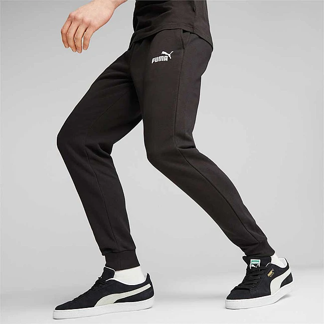 МЪЖКО ДОЛНИЩЕ PUMA ESS ELEVATED SWEATPANTS TR CL BLACK