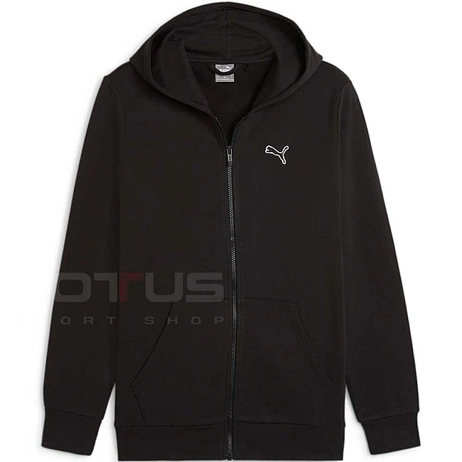 МЪЖКО ГОРНИЩЕ PUMA BETTER ESSENTIALS FULL-ZIP HOODIE FL BLACK