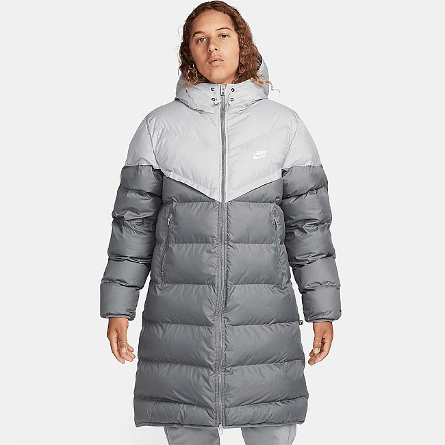 МЪЖКО ЯКЕ NIKE SF WR PL-FLD HD PARKA SMK GREY