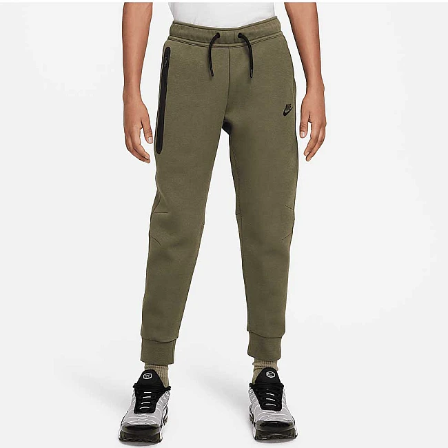 ДЕТСКО ДОЛНИЩЕ ЗА МОМЧЕ NIKE NSW TECH FLC PANT MEDIUM OLIVE