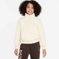 ДЕТСКО ЯКЕ ЗА МОМИЧЕ NIKE NSW JKT FX FUR TRND COCONUT MILK