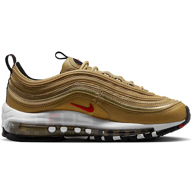 ДЕТСКИ МАРАТОНКИ NIKE AIR MAX 97 QS GS METALLIC GOLD