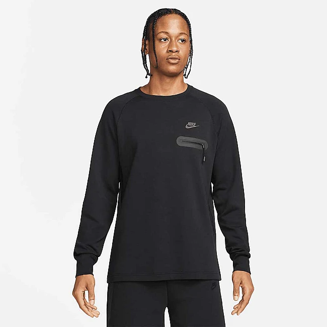 МЪЖКА БЛУЗКА NIKE TECH LS TOP BLACK