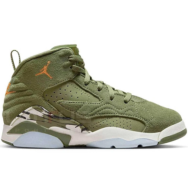 ДЕТСКИ ОБУВКИ ЗА МОМЧЕ NIKE JORDAN MVP PS SKY J LT OLIVE