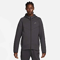 МЪЖКО ГОРНИЩЕ NIKE TCH FLC FZ WR HOODIE ANTHRACITE