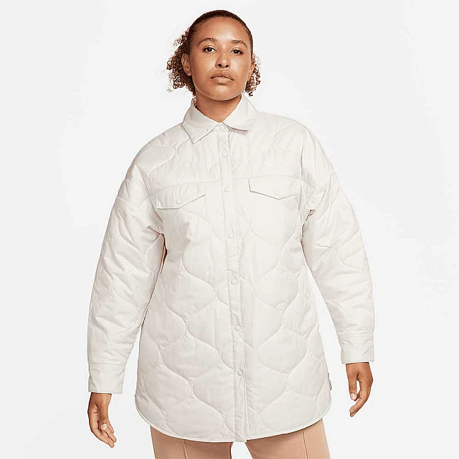 ДАМСКО ЯКЕ NIKE NSW ESSNTL QULT STD TRCH LT OREWOOD BRN