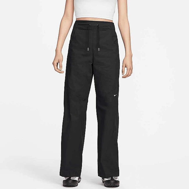 ДАМСКО ДОЛНИЩЕ NIKE NSW ESSNTL WVN HR OH PANT BLACK