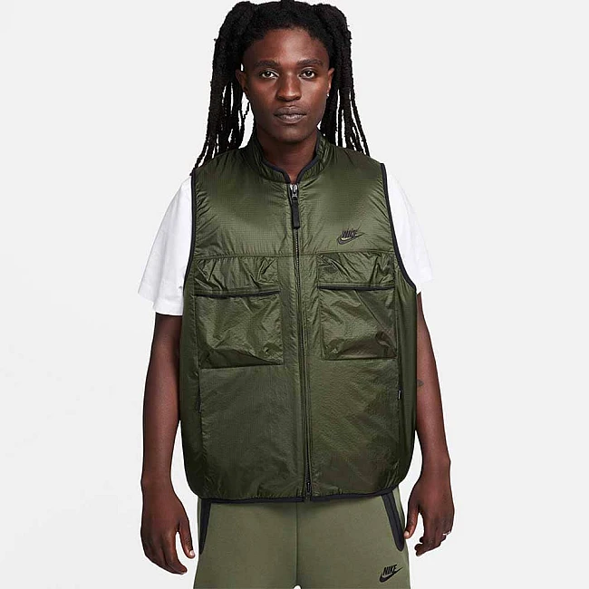 МЪЖКИ ЕЛЕК NIKE TCH FLC UTILITY VEST CARGO KHAKI