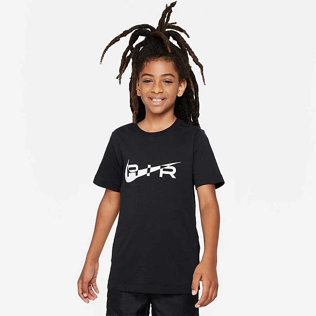 ДЕТСКА ТЕНИСКА ЗА МОМЧЕ NIKE NSW N AIR TEE BLACK