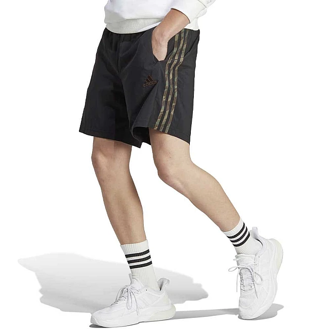 МЪЖКИ КЪСИ ПАНТАЛОНИ ADIDAS IC1493 M 3S CHELSEA ЧЕРНИ