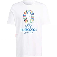 МЪЖКА ТЕНИСКА ADIDAS IT9290 EURO 2024 OE TEE БЯЛА