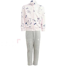 ДЕТСКИ СПОРТЕН ЕКИП ЗА МОМИЧЕ ADIDAS IN3304 LK BLUV TS РОЗОВ/СИВ