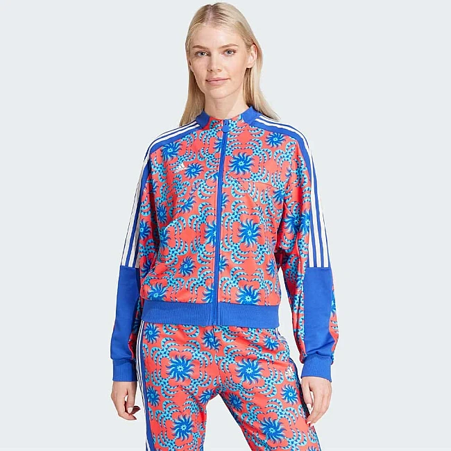 ДАМСКО ГОРНИЩЕ ADIDAS IQ4496 FARM TIRO TT ЧЕРВЕНО/СИНЬО