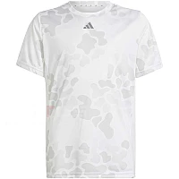 ДЕТСКА ТЕНИСКА ЗА МОМЧЕ ADIDAS IR7524 J TR-ES AOP T БЯЛА