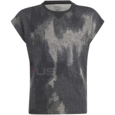 ДЕТСКА ТЕНИСКА ЗА МОМИЧЕ ADIDAS IT9032 JG FI AOP T ЧЕРНА