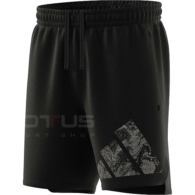 МЪЖКИ КЪСИ ПАНТАЛОНИ ADIDAS IK9682 WO KNITLOGO 5IN SHORTS ЧЕРНИ