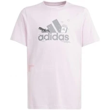 ДЕТСКА ТЕНИСКА ЗА МОМИЧЕ ADIDAS IM8346 BL G TEE РОЗОВА
