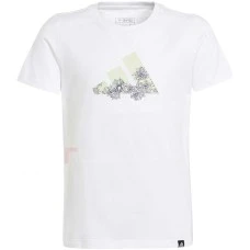 ДЕТСКА ТЕНИСКА ЗА МОМИЧЕ ADIDAS IM8381 GIRLS TRAIN TEE БЯЛА