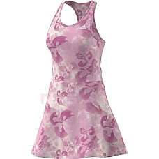 ДАМСКА РОКЛЯ ADIDAS IS4247 W AOP DRESS РОЗОВА