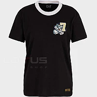 ДАМСКА ТЕНИСКА EA7 EMPORIO ARMANI 3DTT11 TRAIN 20TH YEAR ANNIVERSARY W TEE SS ЧЕРНА