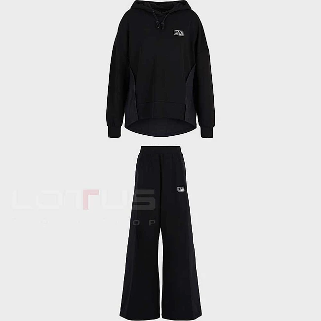 ДАМСКИ СПОРТЕН ЕКИП EA7 EMPORIO ARMANI 3DTV58 TRAIN TRACKSUIT W HO RN OH CONTEMPORARY SPORT ЧЕРЕН