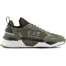 МЪЖКИ МАРАТОНКИ EA7 EMPORIO ARMANI X8X159 ACE RUNNER MESH ТЪМНОЗЕЛЕНИ
