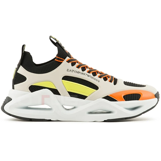 МЪЖКИ МАРАТОНКИ EA7 EMPORIO ARMANI X8X174 INFINITY CAGE ЧЕРНИ/БЕЖОВИ