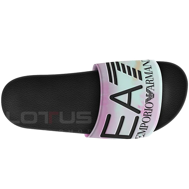 ДАМСКИ ЧЕХЛИ EA7 EMPORIO ARMANI XCP001 WATER SPORTS VISIBILITY БЕЛИ/ЧЕРНИ