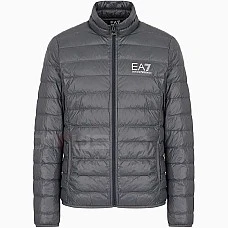 МЪЖКО ЯКЕ EA7 EMPORIO ARMANI 8NPB01 TRAIN CORE ID M DOWN LIGHT JACKET СИВО
