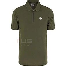 МЪЖКА ТЕНИСКА EA7 EMPORIO ARMANI 8NPF13 TRAIN PREMIUM SHIELD M POLO VI PA ЗЕЛЕНА