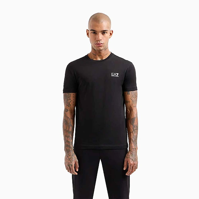 МЪЖКА ТЕНИСКА EA7 EMPORIO ARMANI 8NPT51 TRAIN CORE ID M TEE SS PIMA CO ЧЕРНА