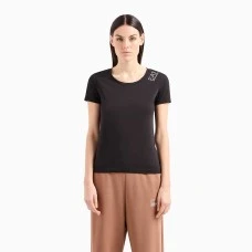 ДАМСКА ТЕНИСКА EA7 EMPORIO ARMANI 8NTT50 TRAIN CORE LADY W TEE SS ЧЕРНА