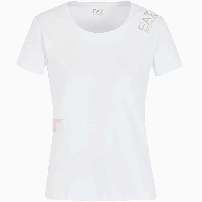 ДАМСКА ТЕНИСКА EA7 EMPORIO ARMANI 8NTT50 TRAIN CORE LADY W TEE SS БЯЛА