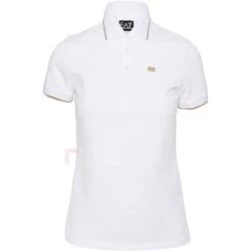 ДАМСКА ТЕНИСКА EA7 EMPORIO ARMANI 3DTF04 TRAIN COSTA SMERALDA W POLO SS БЯЛА