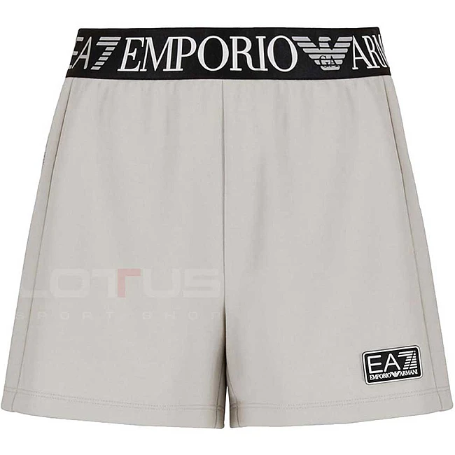 ДАМСКИ КЪСИ ПАНТАЛОНИ EA7 EMPORIO ARMANI 3DTS63 NATURAL VENTUS7 W SHORTS СИВИ