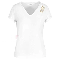 ДАМСКА ТЕНИСКА EA7 EMPORIO ARMANI 3DTT01 TRAIN CORE LADY W TEE SS VN БЯЛА