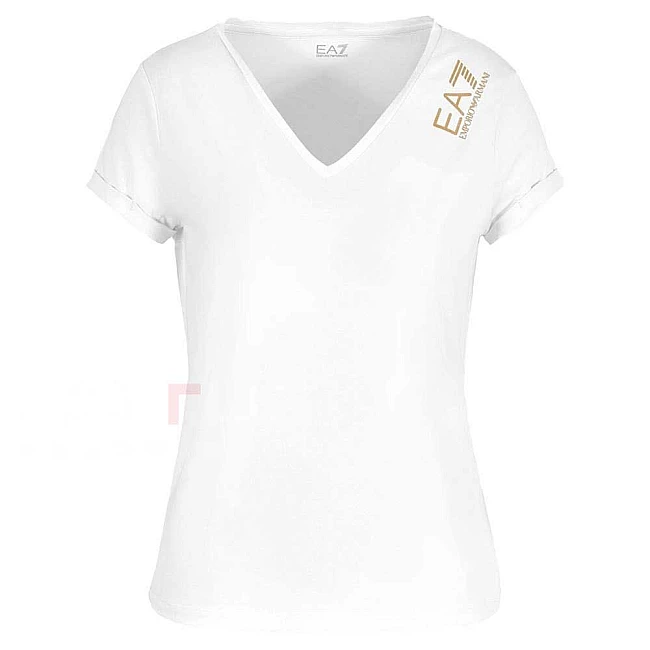 ДАМСКА ТЕНИСКА EA7 EMPORIO ARMANI 3DTT01 TRAIN CORE LADY W TEE SS VN БЯЛА
