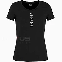 ДАМСКА ТЕНИСКА EA7 EMPORIO ARMANI 3DTT20 TRAIN LOGO SERIES W TEE SS MULTILOGO ЧЕРНА