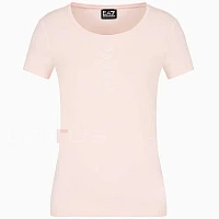 ДАМСКА ТЕНИСКА EA7 EMPORIO ARMANI 3DTT20 TRAIN LOGO SERIES W TEE SS MULTILOGO РОЗОВА