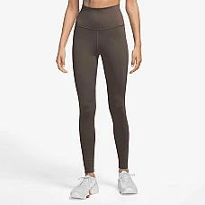 ДАМСКИ КЛИН NIKE ONE DF HR TGHT КАФЯВ