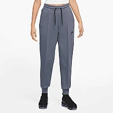 ДАМСКО ДОЛНИЩЕ NIKE NSW TCH FLC MR JGGR СИВО-СИНЬО