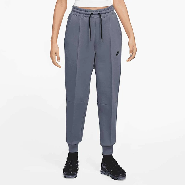 ДАМСКО ДОЛНИЩЕ NIKE NSW TCH FLC MR JGGR СИВО-СИНЬО